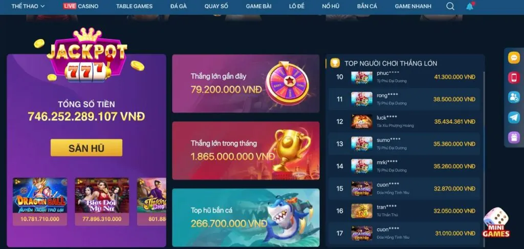 Hoàn trả Casino 188